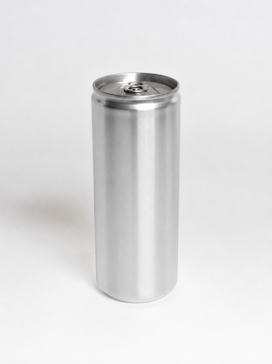 330ml Tall Aluminium Can – Including Standard Lid (Box of 100)