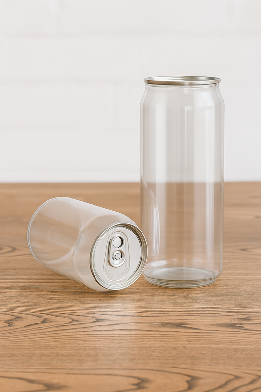 500ml PET Can – Standard Lid (Box of 100)