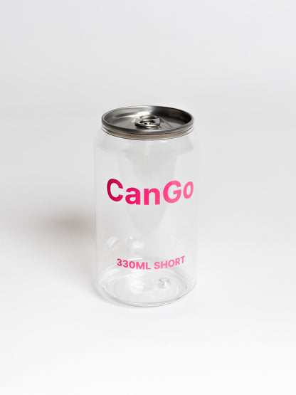 330ml PET Short Can – Including Standard Lid (Box of 200)