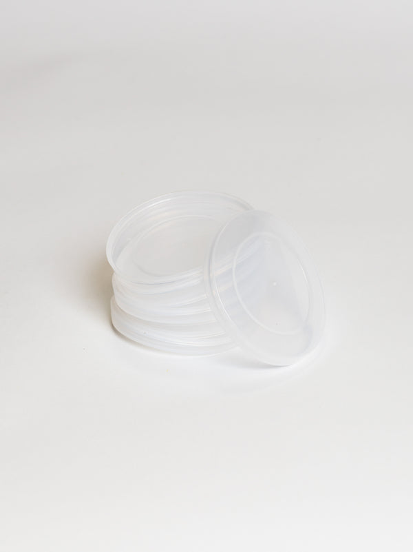 Resealable PET lid